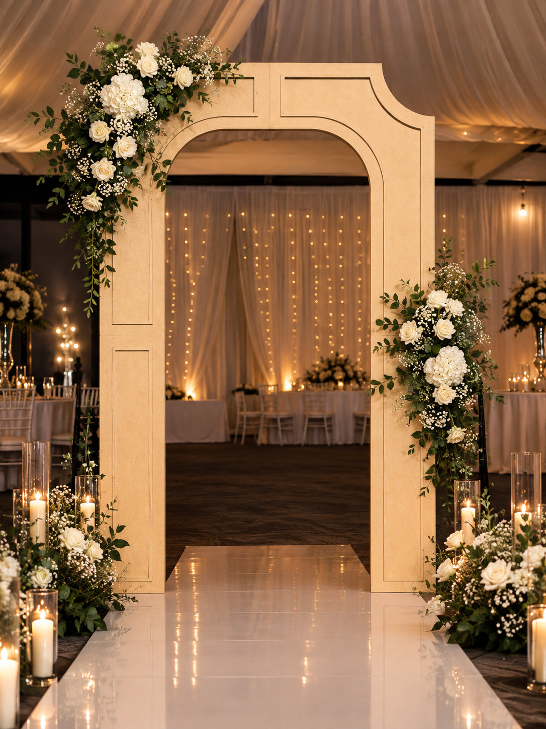 Walkway Back drop